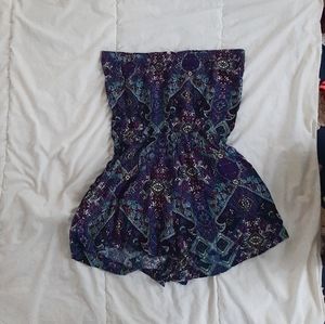 xxi strapless romper